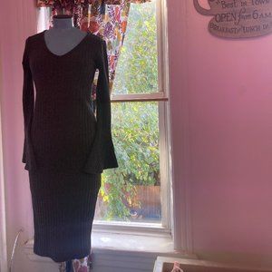 Ribbed maternity sweater dress -- A Pea in the Pod